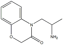 4-(2-aminopropyl)-3,4-dihydro-2H-1,4-benzoxazin-3-one 구조식 이미지