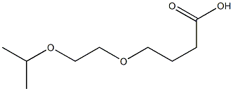 4-(2-isopropoxyethoxy)butanoic acid 구조식 이미지