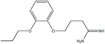 4-(2-propoxyphenoxy)butanimidamide 구조식 이미지