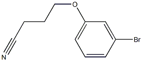 4-(3-bromophenoxy)butanenitrile Structure