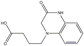 4-(3-oxo-1,2,3,4-tetrahydroquinoxalin-1-yl)butanoic acid Structure