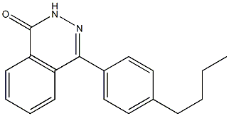 4-(4-butylphenyl)-1,2-dihydrophthalazin-1-one 구조식 이미지