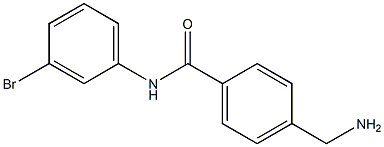 4-(aminomethyl)-N-(3-bromophenyl)benzamide Structure