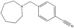 4-(azepan-1-ylmethyl)benzonitrile Structure