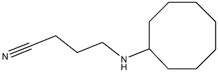 4-(cyclooctylamino)butanenitrile 구조식 이미지