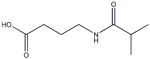 4-(isobutyrylamino)butanoic acid Structure