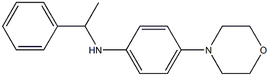 4-(morpholin-4-yl)-N-(1-phenylethyl)aniline 구조식 이미지