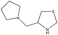 4-(pyrrolidin-1-ylmethyl)-1,3-thiazolidine Structure