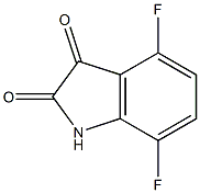 4,7-difluoro-1H-indole-2,3-dione Structure