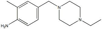 4-[(4-ethylpiperazin-1-yl)methyl]-2-methylaniline 구조식 이미지