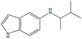 N-(3-methylbutan-2-yl)-1H-indol-5-amine Structure