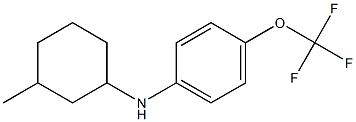 N-(3-methylcyclohexyl)-4-(trifluoromethoxy)aniline 구조식 이미지