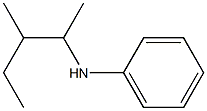 N-(3-methylpentan-2-yl)aniline 구조식 이미지