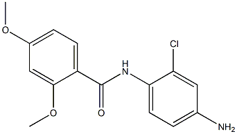 N-(4-amino-2-chlorophenyl)-2,4-dimethoxybenzamide 구조식 이미지