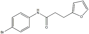 N-(4-bromophenyl)-3-(furan-2-yl)propanamide Structure