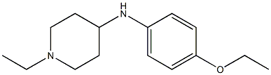 N-(4-ethoxyphenyl)-1-ethylpiperidin-4-amine 구조식 이미지