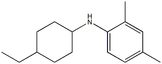 N-(4-ethylcyclohexyl)-2,4-dimethylaniline 구조식 이미지