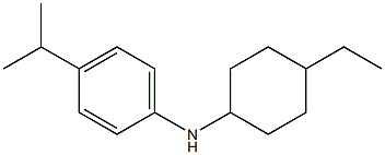 N-(4-ethylcyclohexyl)-4-(propan-2-yl)aniline Structure