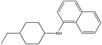 N-(4-ethylcyclohexyl)naphthalen-1-amine Structure