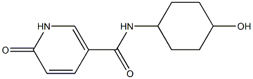 N-(4-hydroxycyclohexyl)-6-oxo-1,6-dihydropyridine-3-carboxamide Structure