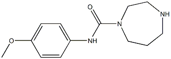 N-(4-methoxyphenyl)-1,4-diazepane-1-carboxamide 구조식 이미지