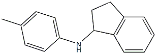 N-(4-methylphenyl)-2,3-dihydro-1H-inden-1-amine 구조식 이미지