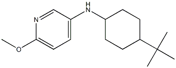 N-(4-tert-butylcyclohexyl)-6-methoxypyridin-3-amine Structure