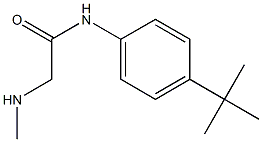 N-(4-tert-butylphenyl)-2-(methylamino)acetamide Structure