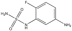 N-(5-amino-2-fluorophenyl)sulfamide 구조식 이미지