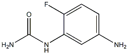 N-(5-amino-2-fluorophenyl)urea 구조식 이미지
