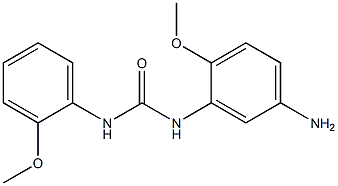 N-(5-amino-2-methoxyphenyl)-N'-(2-methoxyphenyl)urea Structure