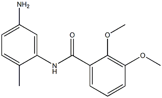 N-(5-amino-2-methylphenyl)-2,3-dimethoxybenzamide 구조식 이미지