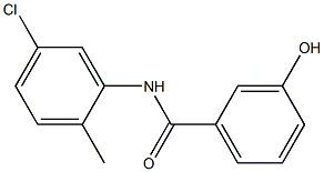 N-(5-chloro-2-methylphenyl)-3-hydroxybenzamide Structure