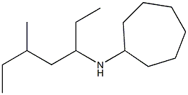 N-(5-methylheptan-3-yl)cycloheptanamine 구조식 이미지