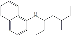 N-(5-methylheptan-3-yl)naphthalen-1-amine Structure