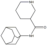 N-(adamantan-1-yl)piperidine-3-carboxamide Structure
