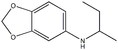 N-(butan-2-yl)-2H-1,3-benzodioxol-5-amine Structure