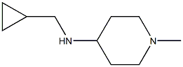 N-(cyclopropylmethyl)-1-methylpiperidin-4-amine Structure