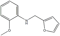 N-(furan-2-ylmethyl)-2-methoxyaniline 구조식 이미지