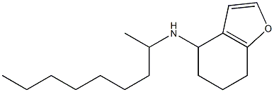 N-(nonan-2-yl)-4,5,6,7-tetrahydro-1-benzofuran-4-amine 구조식 이미지