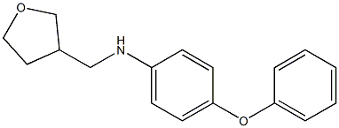 N-(oxolan-3-ylmethyl)-4-phenoxyaniline Structure