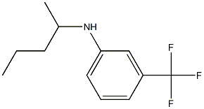 N-(pentan-2-yl)-3-(trifluoromethyl)aniline 구조식 이미지