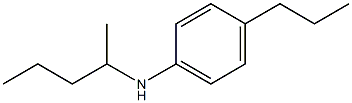 N-(pentan-2-yl)-4-propylaniline 구조식 이미지