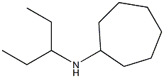 N-(pentan-3-yl)cycloheptanamine Structure