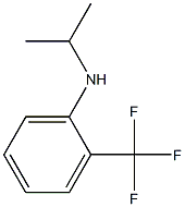 N-(propan-2-yl)-2-(trifluoromethyl)aniline Structure