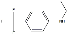 N-(propan-2-yl)-4-(trifluoromethyl)aniline Structure