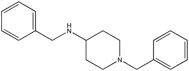 N,1-dibenzylpiperidin-4-amine 구조식 이미지