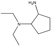 N,N-diethylcyclopentane-1,2-diamine 구조식 이미지