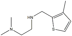 N,N-dimethyl-N'-[(3-methylthien-2-yl)methyl]ethane-1,2-diamine Structure