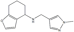 N-[(1-methyl-1H-pyrazol-4-yl)methyl]-4,5,6,7-tetrahydro-1-benzofuran-4-amine Structure